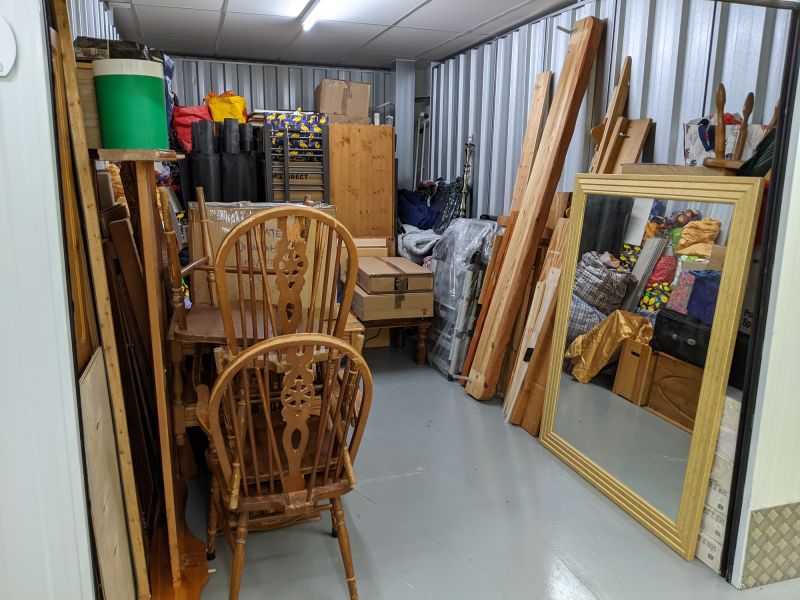 Old Chairs in Storage